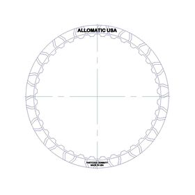 6 SPEED JF613E High Friction Clutch Plate, JF613E, Transmission parts, tooling and kits