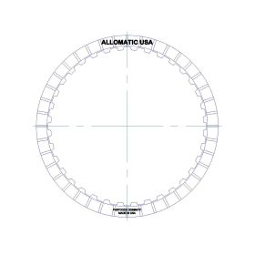 A6GF1 Overdrive Clutch High Energy (.070") Friction Clutch Plate, A6GF1, A6LF1