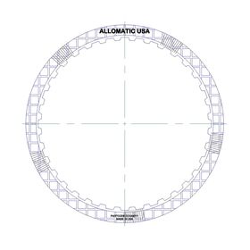 A6GF1 2, 6 Clutch High Energy (Waved) Friction Clutch Plate, A6GF1, A6LF1