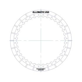 A6GF1 Underdrive Brake High Energy Friction Clutch Plate, A6GF1, A6LF1