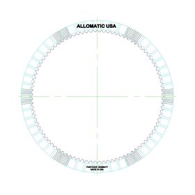 6R140 Low Reverse Clutch (Waved) Friction Clutch Plate, 6R140, Transmission parts, tooling and kits