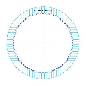 5R110W TorqShift Reverse Friction Clutch Plate, 5R110W, Transmission parts, tooling and kits