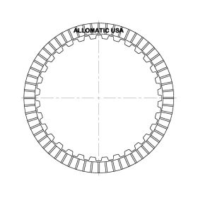 45RFE, 545RFE Overdrive Friction Clutch Plate, 45RFE, Transmission parts, tooling and kits