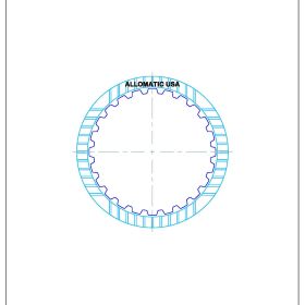 JF506E, 5F31, 5F31J, 09A, AG5, RE5F01A Direct High Energy Friction Clutch Plate, JF506E, Transmission parts, tooling and kits
