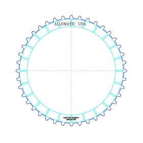 722.6 (96-ON), NAG1 (W5A380) (04-ON) B2 Clutch Double Sided, OD Spline High Energy Friction Clutch Plate, 722.7, Transmission parts, tooling and kits