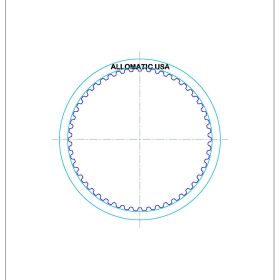 5 Speed, 5EAT Transfer Clutch Friction Clutch Plate, 5EAT, Transmission parts, tooling and kits