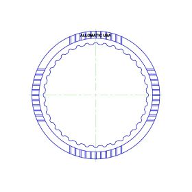 WAGON R SR410-2, SR412-2 1-2 Brake Clutch Friction Clutch Plate, SR410, JF405E