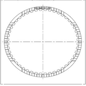 EAT, 4EAT-F, F4E, F4E-III, F4AEL Low Friction Clutch Plate, F4AEL, Transmission parts, tooling and kits