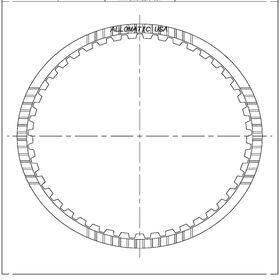 EAT, 4EAT-F, F4E, F4E-III, F4AEL Reverse Friction Clutch Plate, F4AEL, Transmission parts, tooling and kits