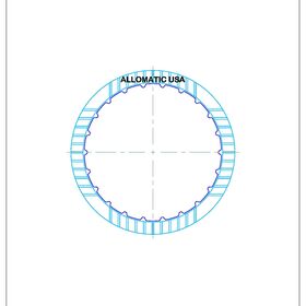 EAT, 4EAT-F, F4E, F4E-III, F4AEL Overdrive High Energy Friction Clutch Plate, F4AEL, Transmission parts, tooling and kits