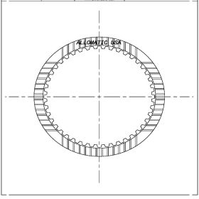 4EAT-G, G4AEL, G4AHL, N4A Coast Friction Clutch Plate, G4AEL, Transmission parts, tooling and kits
