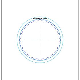 R4AX-EL, 4EAT, EC-8 Transfer Case (Loyale Only) Friction Clutch Plate, 4EAT, Transmission parts, tooling and kits