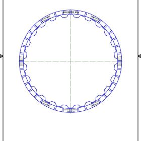 TR580 Reverse (Waved) High Energy Friction Clutch Plate, TR580, TF690