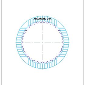 KM 170 SERIES, A4AF1, F4A32A, F4A-32-A, W4A32A Front (Direct), Rear (Forward), High Energy Friction Clutch Plate, W4A33, F4A33