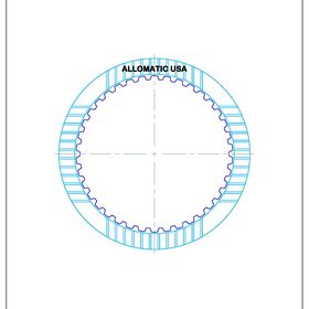 A4BF3 Front Clutch High Energy Friction Clutch Plate, A4BF3, A4AF3