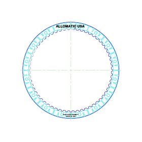 TF70SC K2 4th, 5th, 6th High Energy Friction Clutch Plate, TF70SC, Transmission parts, tooling and kits