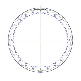TF70SC B2 1st, Reverse High Energy Friction Clutch Plate, TF70SC, Transmission parts, tooling and kits