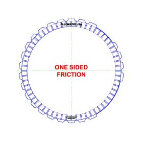 A5HF1 Direct High Energy Friction Clutch Plate, A5HF1, F5A51
