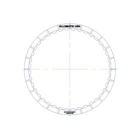 AB60E, AB60F B1 Reverse (5-6) (#1 Brake) High Energy Friction Clutch Plate, AB60F, Transmission parts, tooling and kits