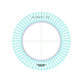 AS68RC K1 1st, 2nd, 3rd, 4th Clutch High Energy Friction Clutch Plate, AB60F, Transmission parts, tooling and kits