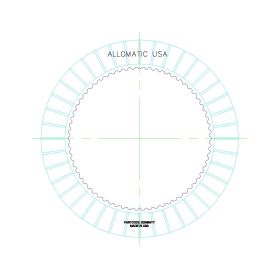 AS68RC B1 2nd, 6th Clutch High Energy Friction Clutch Plate, AB60F, Transmission parts, tooling and kits
