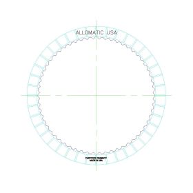 AS68RC K2 Clutch High Energy Friction Clutch Plate, AB60F, Transmission parts, tooling and kits