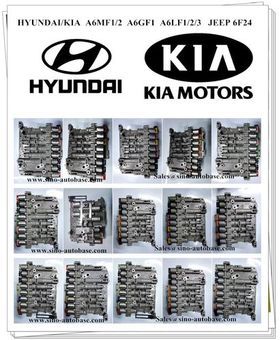 Hyundai-KIA  6SPD Valve Body, Transmission parts, tooling and kits, 