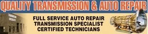 Quality Transmission Auto Repair